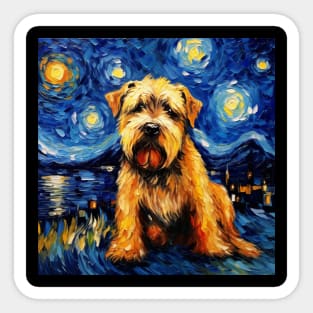 Irish Terrier Painting Sticker